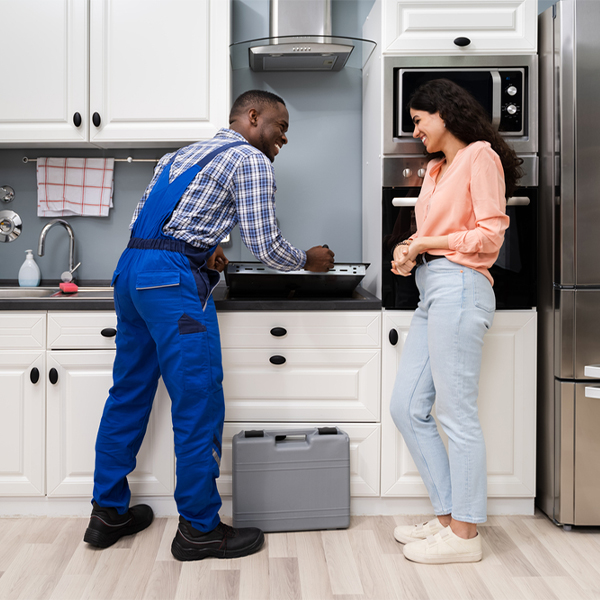 can you provide an estimate for cooktop repair before beginning any work in Hudson